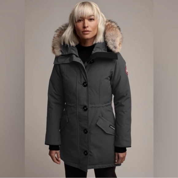 Canada Goose Rossclair Parka Heritage in Graphite - Picture 1 of 16